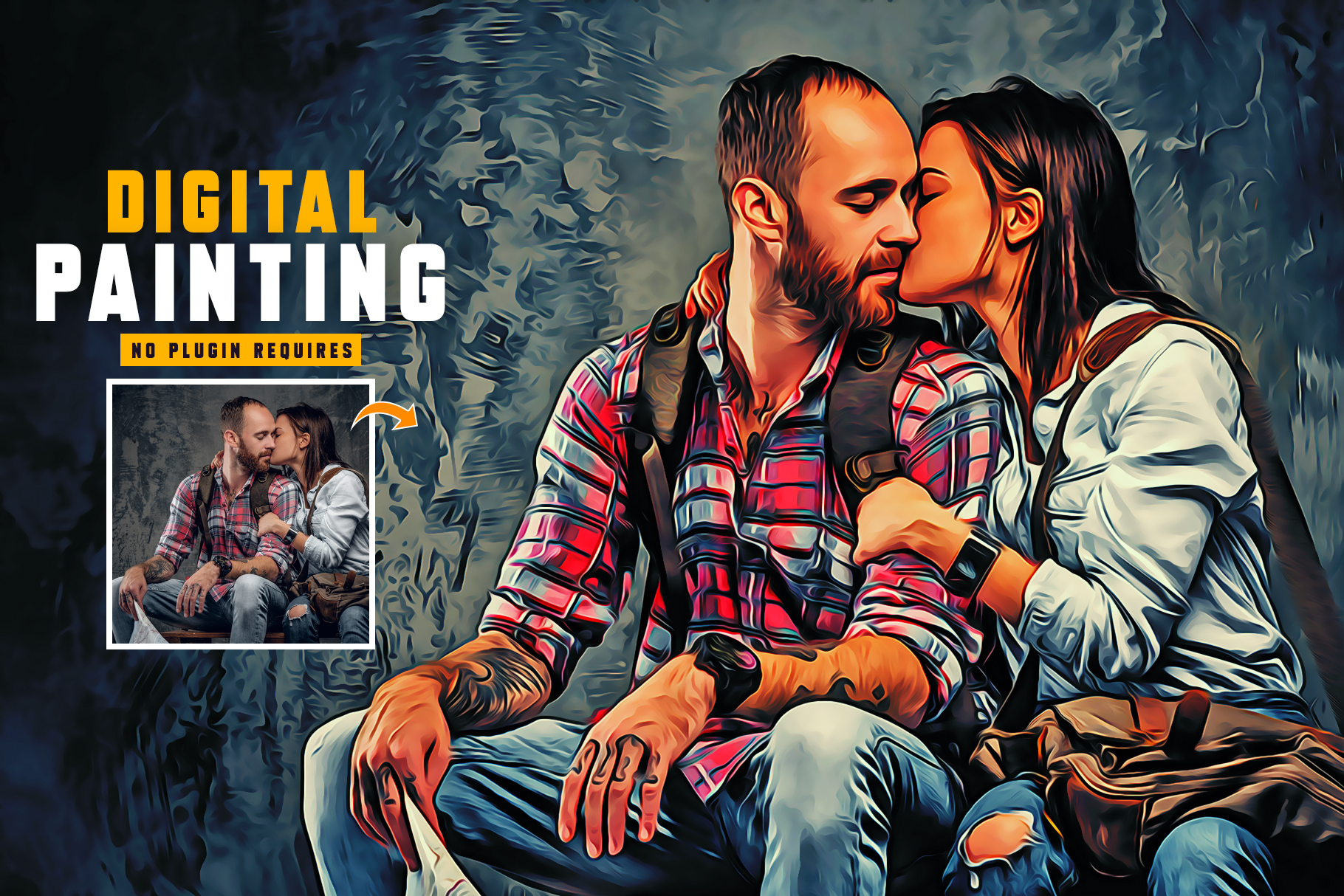 Digital Cartoon Painting, Addons GraphicRiver